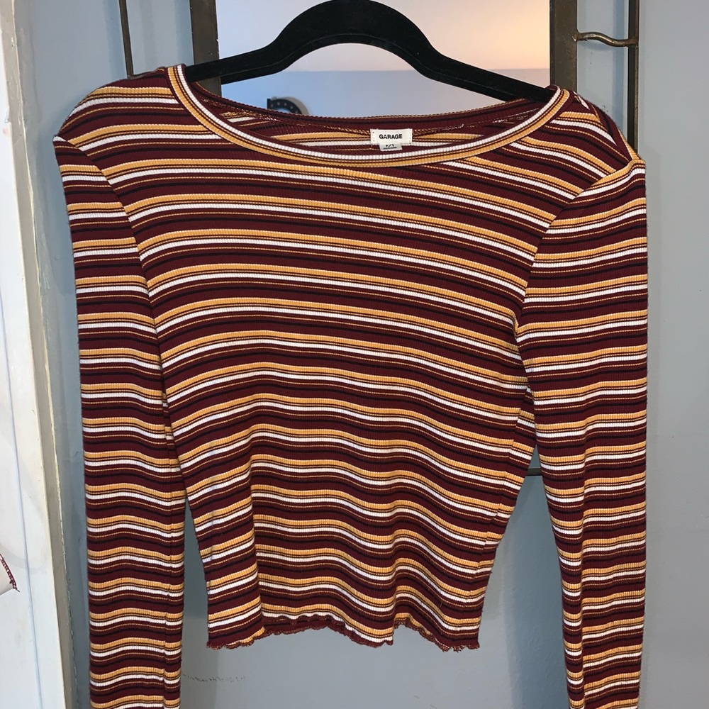 Garage stripped shirt